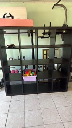 Free Ikea shelf’s - space for 16 bins