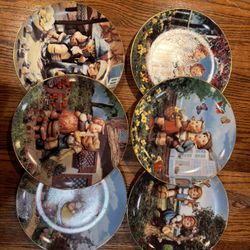 6 Little Companions Plates COLLECTION - M. I. Hummel