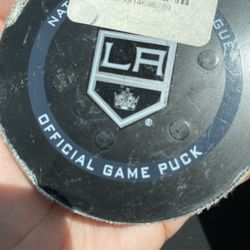 Los Angeles Kings Official Puck