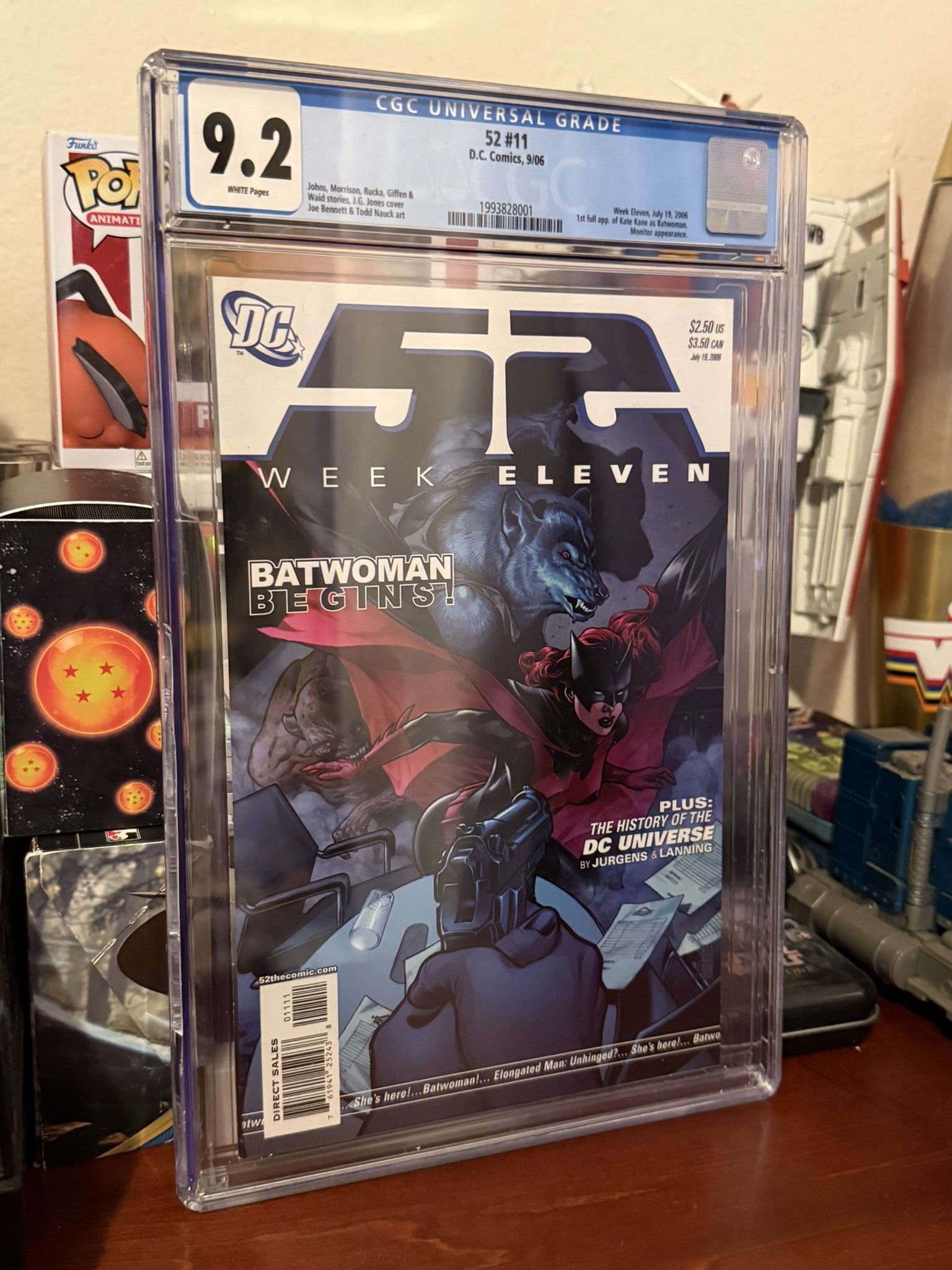 DC 52 #11 CGC 9.2 Comic Book