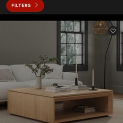 Suri Coffee Table White Oak