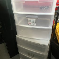 Plastic 3 Drawer Storage