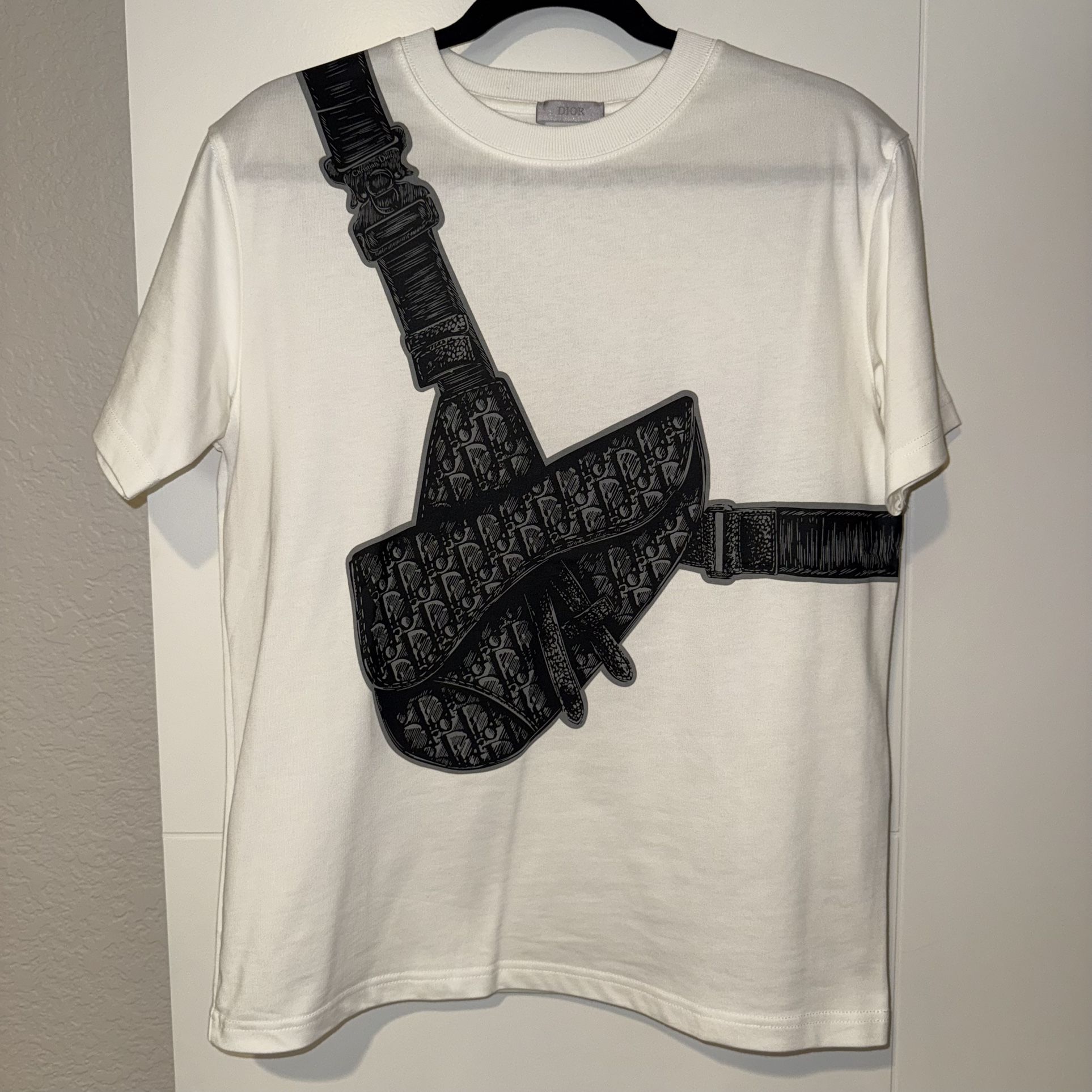 Dior Men’s Saddle Bag Print T-Shirt Size Small by Kim Jones