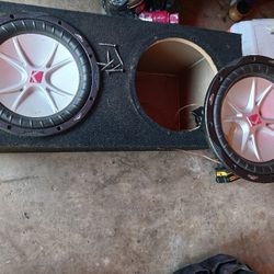 Kickers 4ohm 10inch Subs 