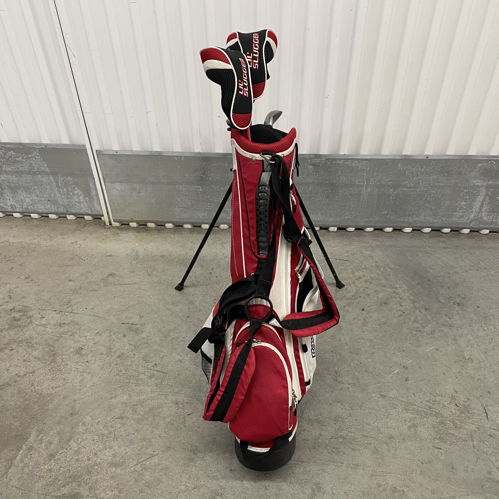 PowerBilt Lil’ Slugger Kids Golf Club Set (6 Clubs + Bag) – Driver, Hybrid, Irons, Putter – Great Starter Set!