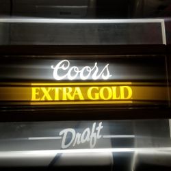 COORS Light Fixture for your Bar Or Man Cave