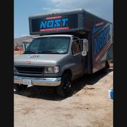 1994 Ford E350 box truck 7.3L IDI Turbo diesel.
