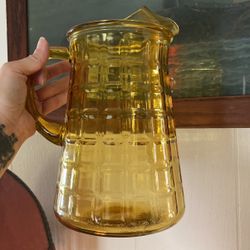 Vintage glassware - Pitcher