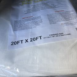 Tarp 20x20 Heavy Duty Canopy Tarp 