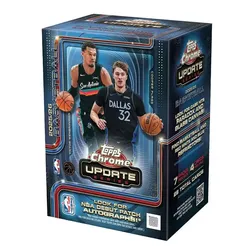 2025/26 Topps NBA Chrome Update Series Basketball Trading Card Value Box sealed