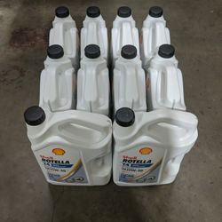 Shell Rotella 15w-40 Diesel Engine Oil 10gallons