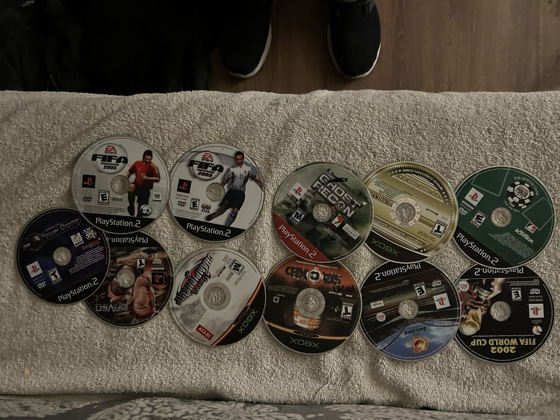Playstation 2 Lot Of Game Disc