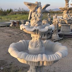 New Water Fountain Made Out Of Cement Perfect Gift 