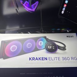 Kraken Elite 360mm Aio