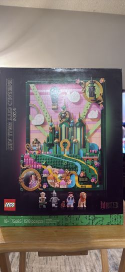 Lego Emerald Cit Wall Art