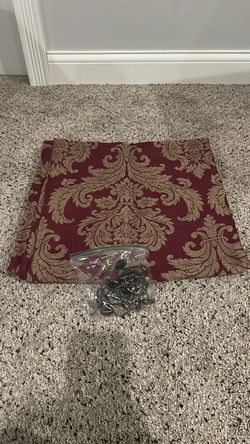 Shower curtain and hooks