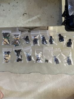 LEGO Various Custom Minifigures and Accessories