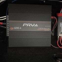 Amplifier PRV Like New 