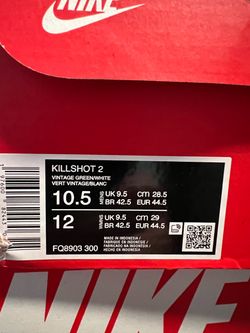 Nike killshot 2 size 10.5