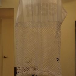 Netted swim wear cover