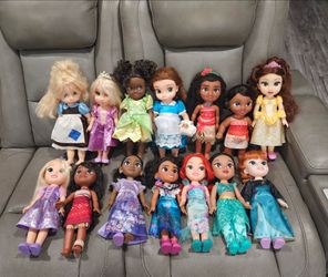 14 Disney Dolls Animators' Collection LOT