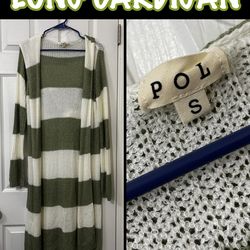 POL LONG CARDIGAN
