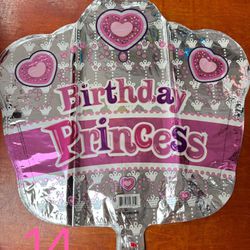 18” Happy Birthday Balloons 5 Pcs
