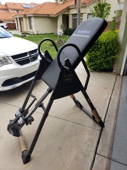 Inversion table