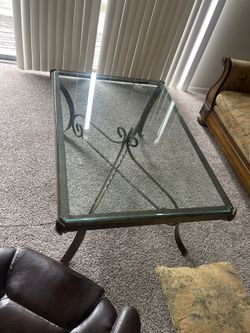 Glass Living Room Table 