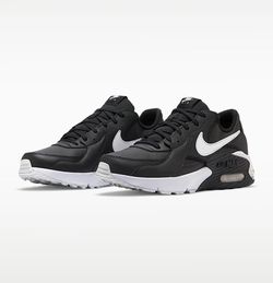 Nike Air Max Excee Leather DB2839-002 Black/White/Black Low Top Sneakers