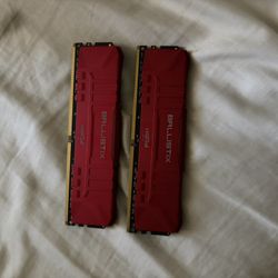 Crucial Ballistix RAM 8gb DDR4-3000 w/XMP