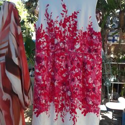 3 dresses, Shein curve 1xl, 2xl, And 1 New Sandra Darren 14w