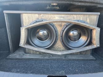 Gately Audio 4.0cf box with 2 Alphas