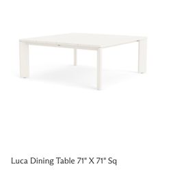 Brown Jordan Luca Dining Table 