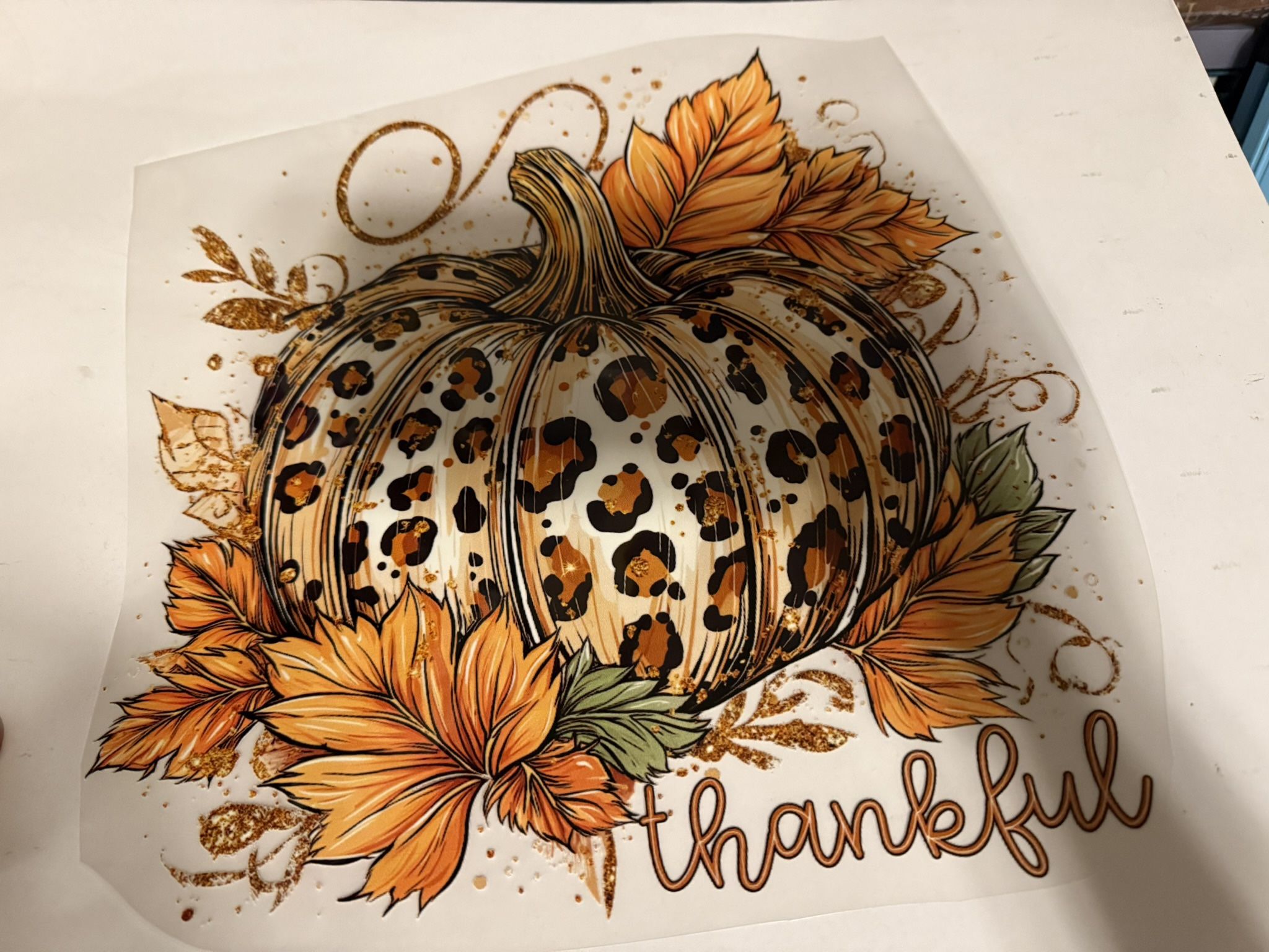 Fall Iron On Transfer