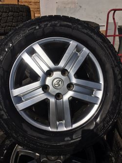4 tire and wheels 20in for tundra