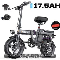 Foldable Electric E Bike 24mph