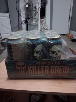 9 pack Monster MEAN Bean Energy drinks