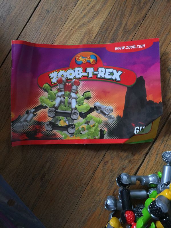 Zoob Dinosaur T Rex Building Toy