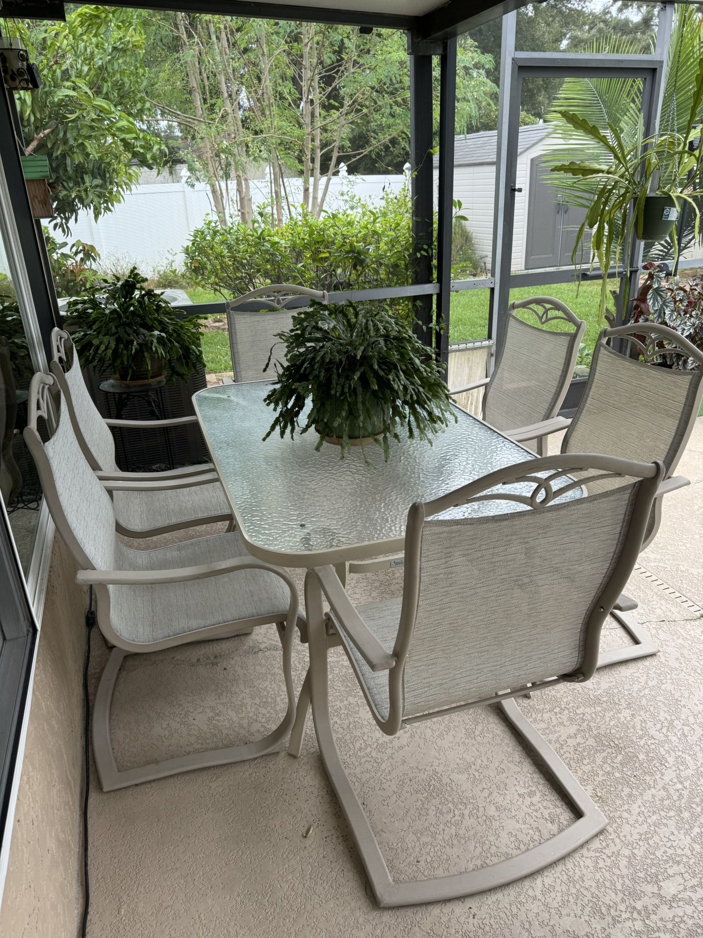 Table With 6 Chairs