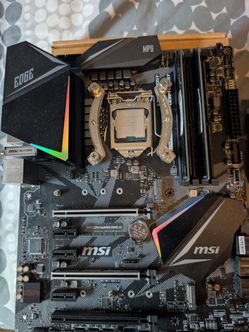 Core i7 9700k, MSI Z390, RTX 2080 Super, 16GB DDR4, Noctua Heatsink