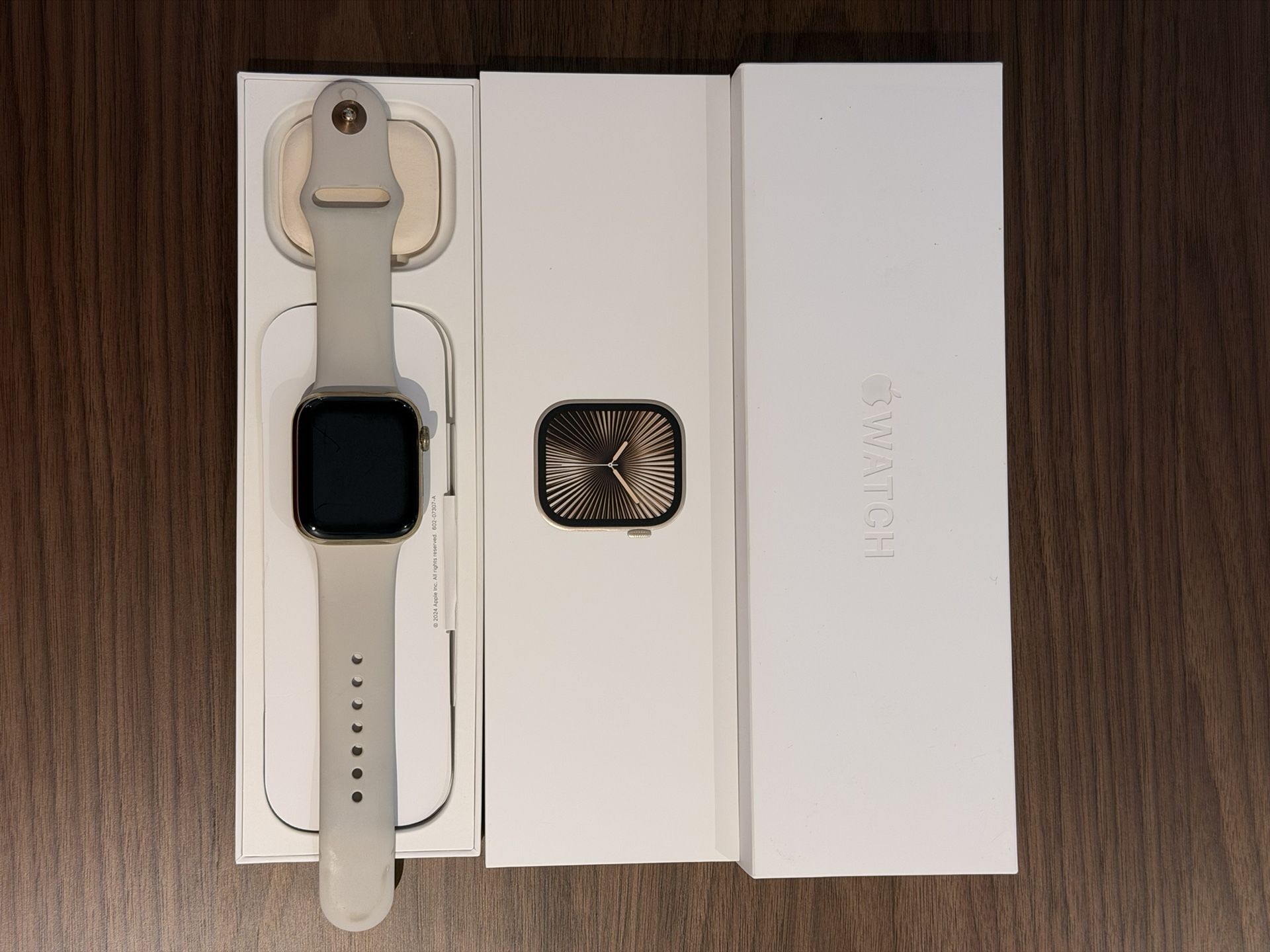 Apple Watch Series 7 Gold Stainless Steel 