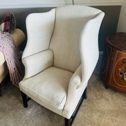 Restoration Hardware Wingback Chair -Delivery Available