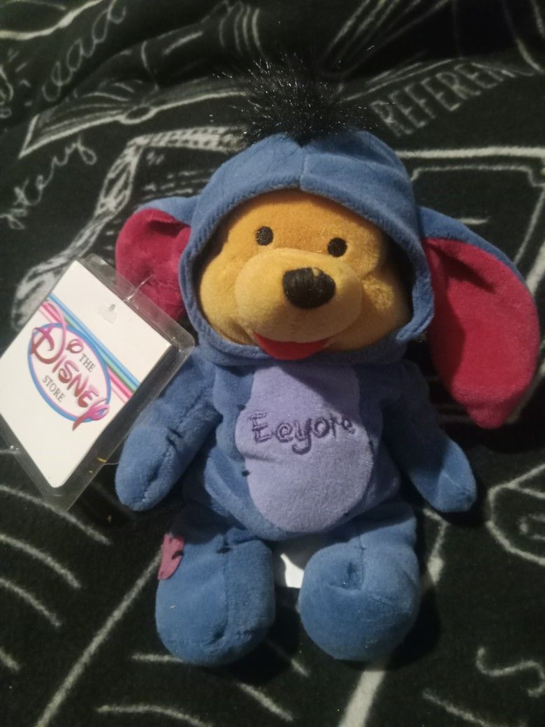 Eeyore Pooh Beanie Baby From DISNEY STORE COLLECTORS CHOICE