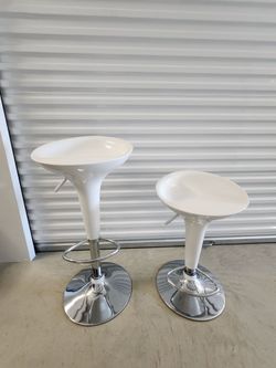Swivel Bar Stools - Pair