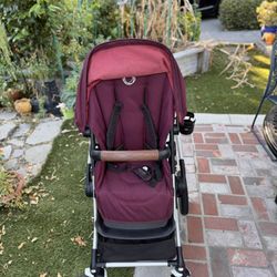 Bugaboo Fox Stroller, Bassinet and Nuna Car Seat