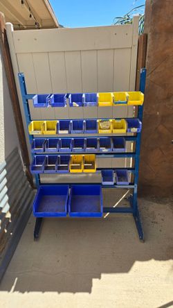 Bin Storage Shelf Organizer