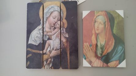 Too religious plaques - new in wrapper