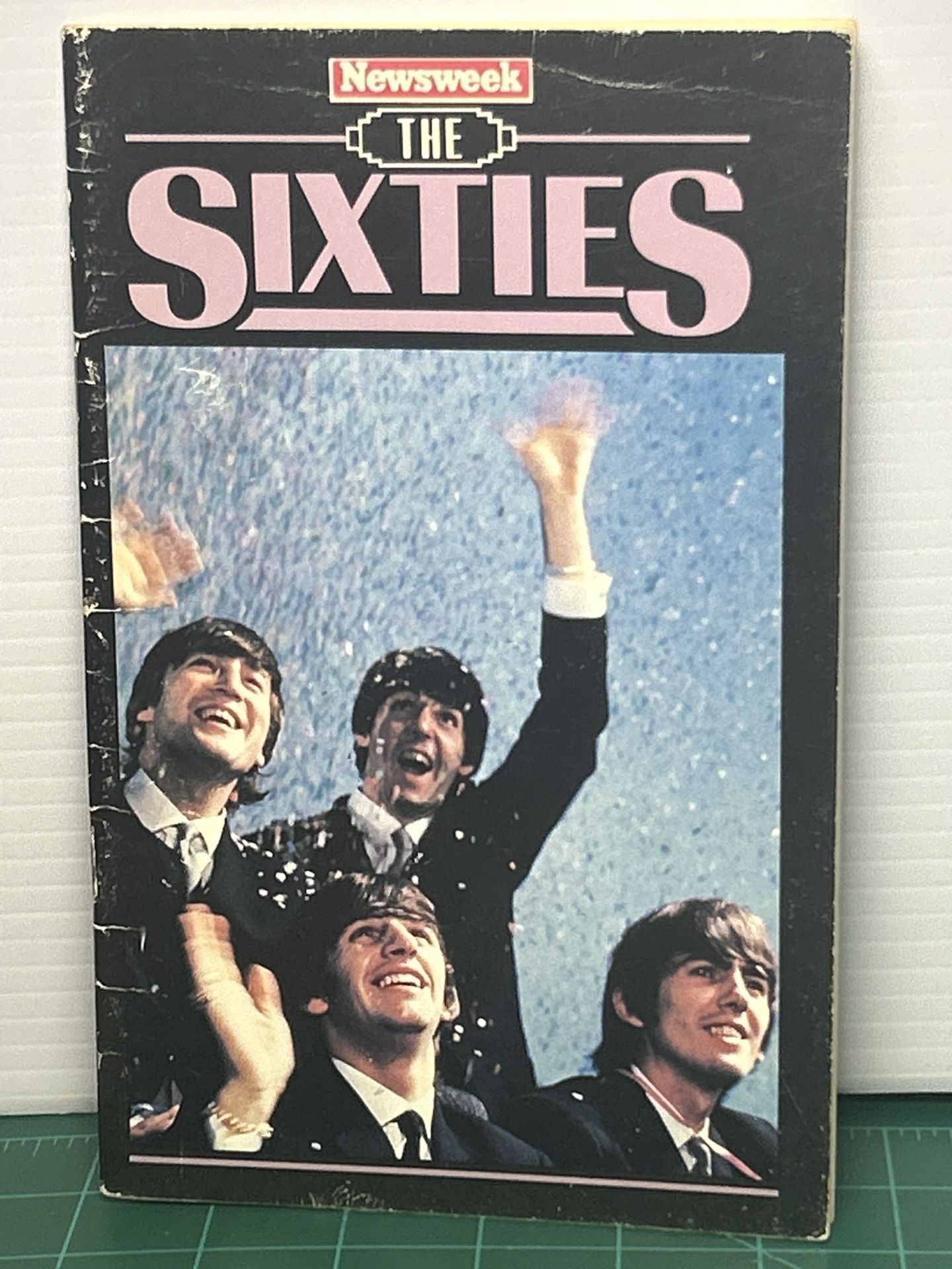 1987 Vintage Newsweek: The Sixties Paperback Featuring The Beatles 1960s History