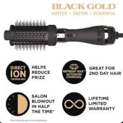 Hot Tools- Detachable Volumizer And Blowout Brush